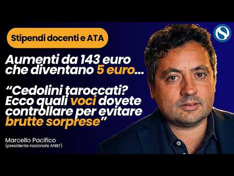 “5 euro in busta paga, non 143 euro!”, Pacifico (Anief) svela il mistero dei cedolini di agosto “5 euro in busta paga, non 143 euro!”, Pacifico (Anief) svela il mistero dei cedolini di agosto