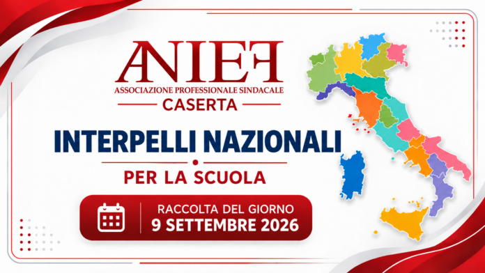 Interpelli scuola – 9 settembre 2026 Interpelli scuola – 9 settembre 2026