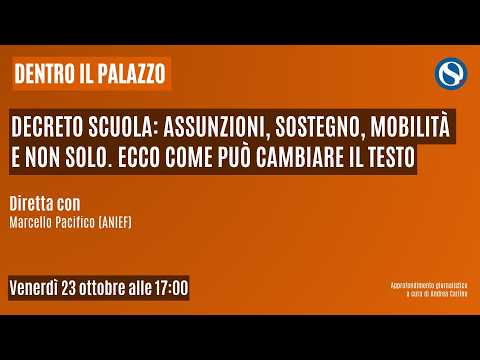 Decreto scuola, assunzioni, sostegno e mobilità: così potrebbe cambiare il testo Decreto scuola, assunzioni, sostegno e mobilità: così potrebbe cambiare il testo